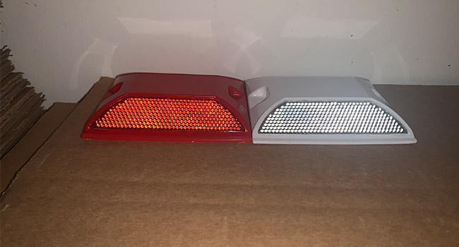 reflective road studs